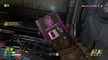 How To Get The Onslaught Cheat Code - Doom Eternal Mars Core Collectible Location - Doom Secrets
