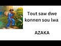 Lwa azaka tout saw dwe konnen de lwa sa nan vodou