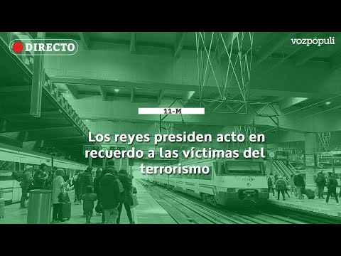 🔴 EN DIRECTO |  Los reyes presiden el acto en recuerdo a las víctimas del terrorismo