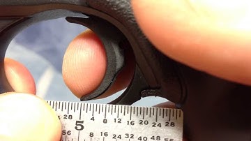 S&W 22A Trigger Job - Before and After