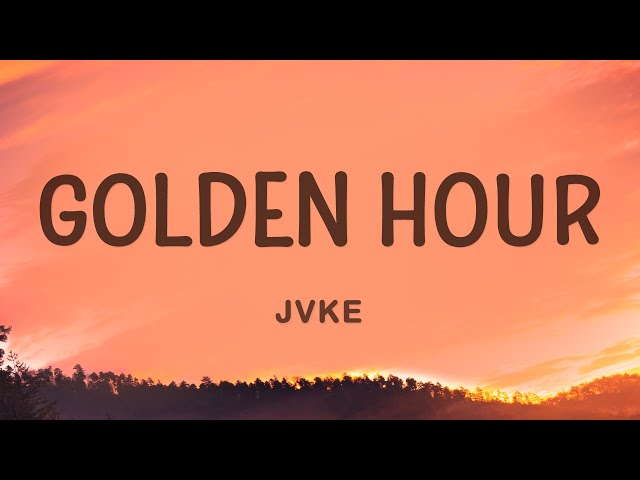 JVKE - Golden Hour (Lyrics) class=