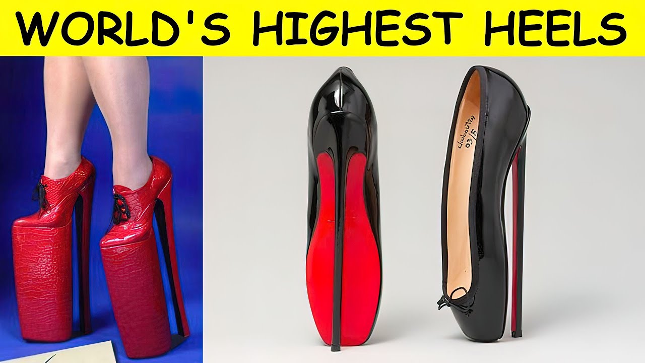 The highest heels in the world - YouTube