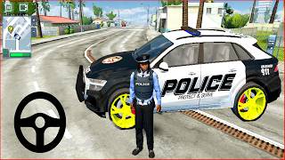 4x4 Audi Q8 Polis Arabas Oyunu 3d  Police Sim 2022 366 Polis Oyunlar 4k Android Gameplay yen