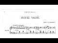 Lev Pouishnov - Petite Valse