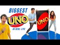 PLAYING BIGGEST UNO WITH MY BROTHER &amp; SISTER | Rimorav Vlogs