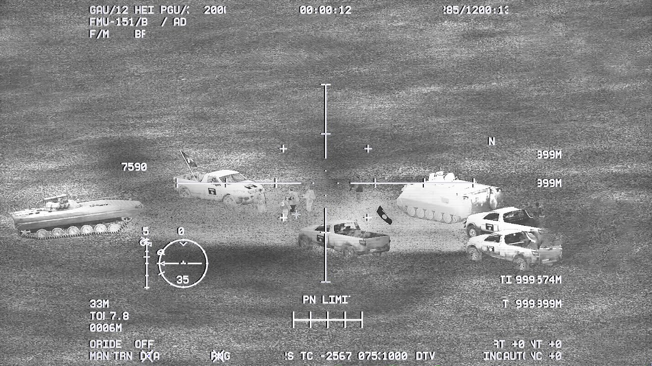 ARMA 3: AC_130W There's no way to hide _ Nuclear Missile Destroyed by Gunship (Gameplay)