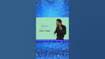 Ohmic Power in the expression of Poynting Theorem, explained in a simple manner #gradplus