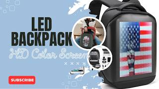 LED Backpack with Programmable Screen – Smart, Stylish & Eye-Catching screenshot 1