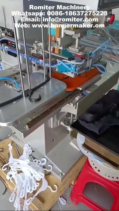 Высокоскоростной тампонный принтер для печати логотипов на вешалках для ...