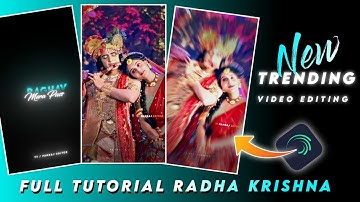 Radha Krishna Status Video Editing | Lofi Status Video Editing | Alight Motion | Status Video Editor