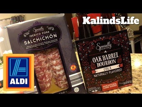 Oak Barrel Bourbon Cola and Salchichon Dry Cured Sausage Taste Test Review from ALDI!