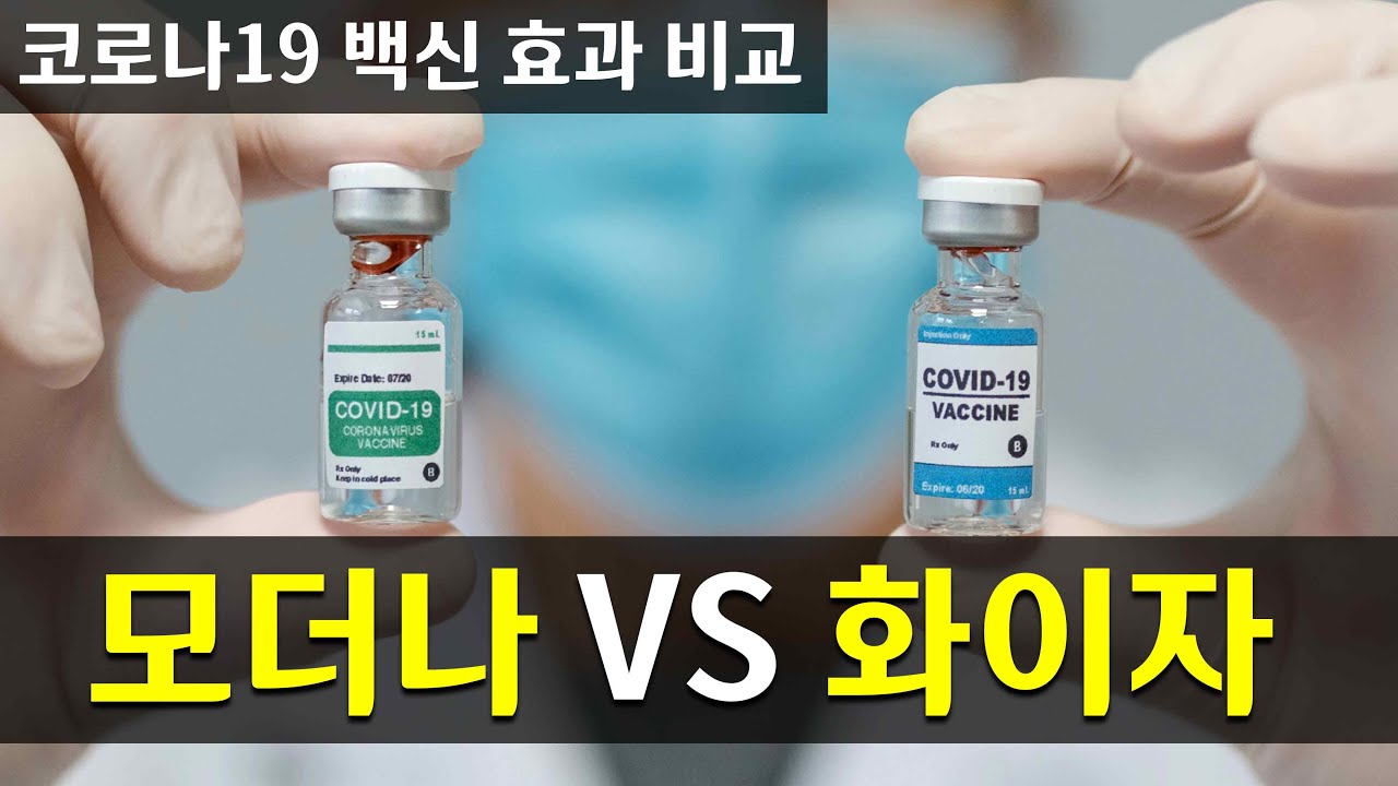[코로나19] 모더나VS화이자 백신 효과 비교 #모더나VS화이자 | 감염내과 김우주 교수