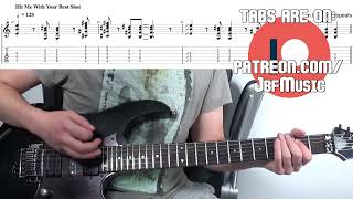 Hit Me With Your Best Shot Guitar Lesson Intro Riff Tab | Pat Benatar