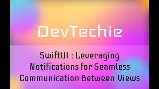 Notifications In SwiftUI