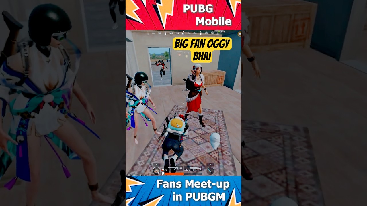 PUBG Mobile Fans Meetup in the Most Unexpected Way! 