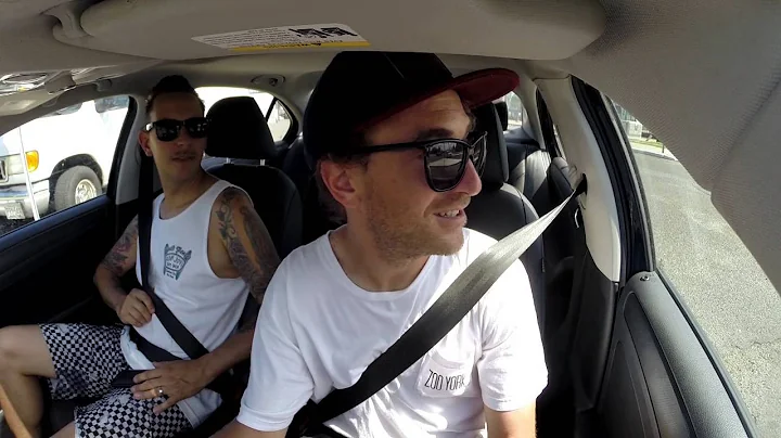 Skaters in Cars Looking at Spots -- Ron Deily