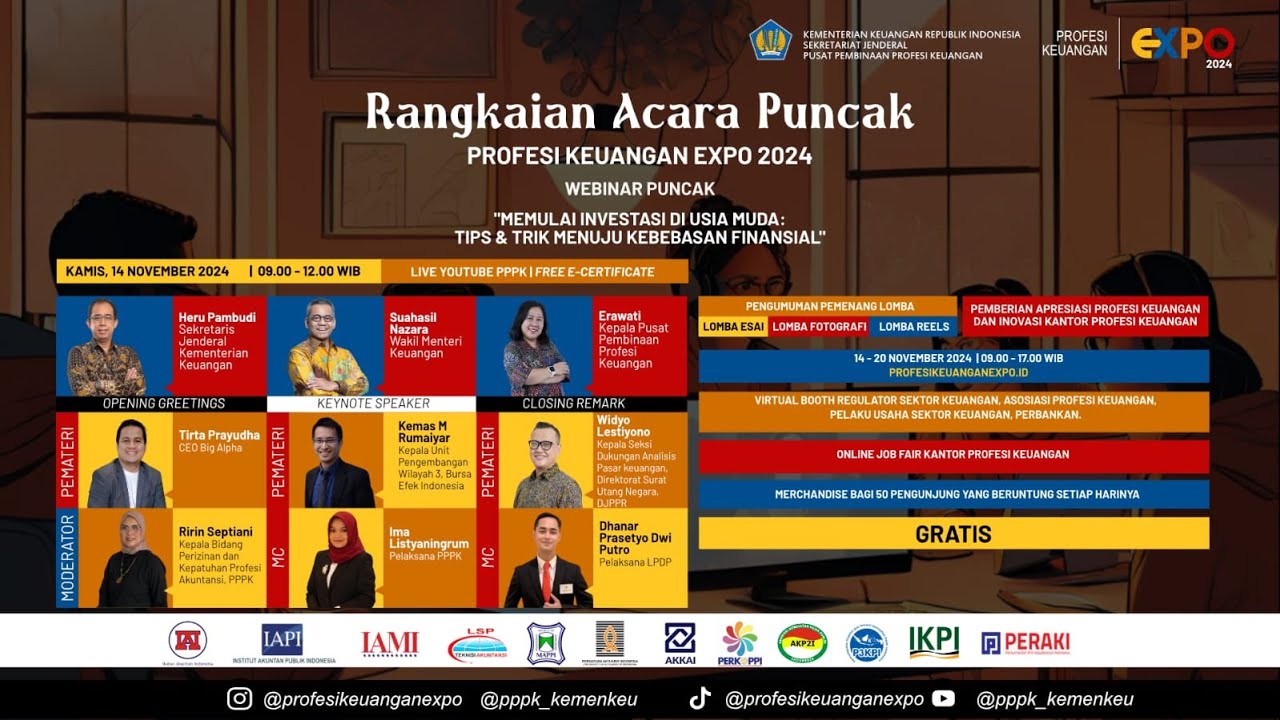 Acara Puncak Profesi Keuangan Expo 2024