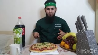 ПИЦЦА вкусная рецепт от борадотого Шаурмиста,    Delicious Pizza recipe 😁