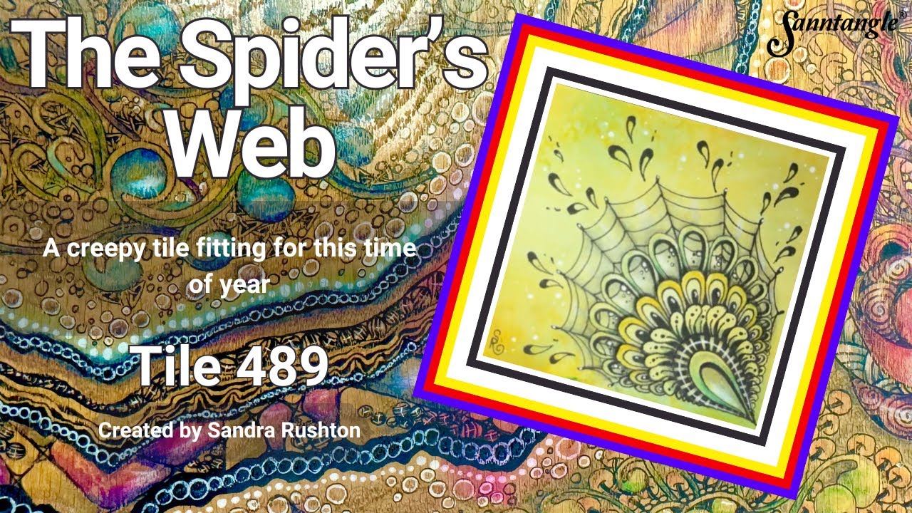 The Spider's Web - Sanntangle Tile 489 - YouTube