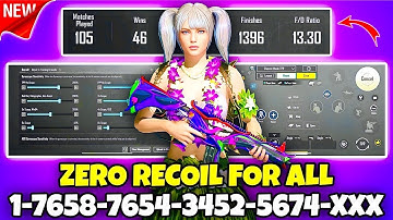 🔥BGMI-gevoeligheidsinstellingen 2025 🥵 | Beste BGMI-gevoeligheidsinstellingen 😱 | Gevoeligheid vo...