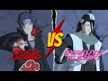 Naruto vs bleach itachi vs byakuya fan animation fight part 1