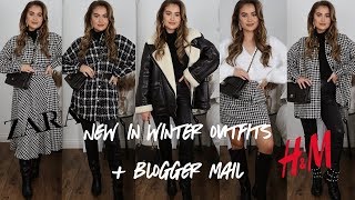 NEW IN H&M + ZARA TRY ON HAUL | DECEMBER WINTER OUTFITS + BLOGGER MAIL UNBOXING NEW PRODUCTS by Emma Graceland 4,627 views 4 years ago 23 minutes