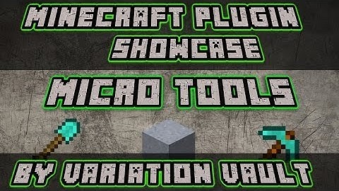 Minecraft Bukkit Plugin - Micro tools - Replace blocks in a click!
