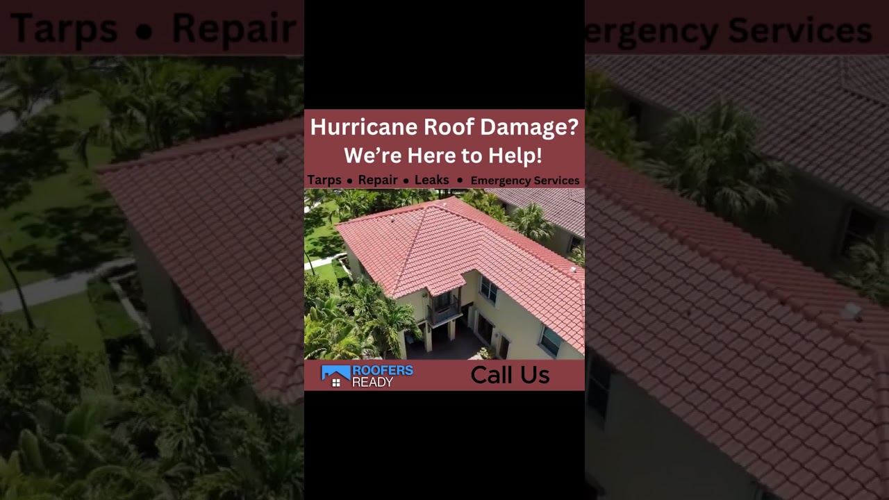 🛠️ Hurricane Roof Damage? We're Here to Help!