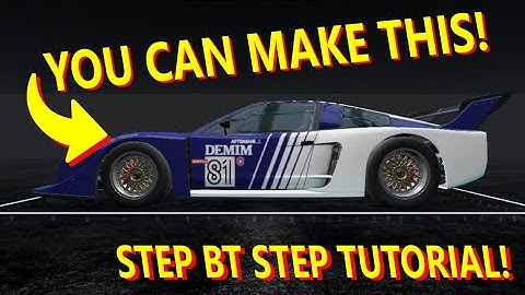 how to make a VANILLA beamNG livery - step by step tutorial