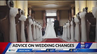 Advice on wedding changes due to supply shortages