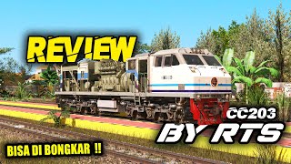 REVIEW LOKOMOTIF CC 203 BY RTS - FITUR LENGKAP ABIS