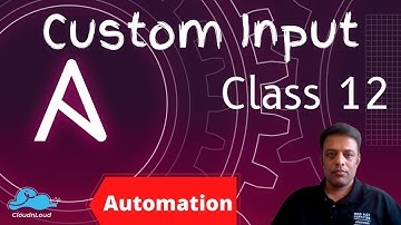 Ansible-Automation-Zero-to-Hero-Custom Input-Class 12 | #DevOps | #InfraAutomation | #Orchestration