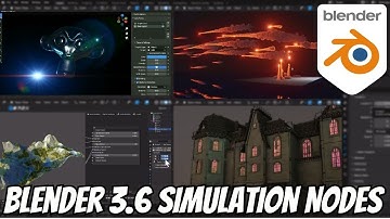 Amazing Projects Made With Blender 3.6 Simulation Nodes