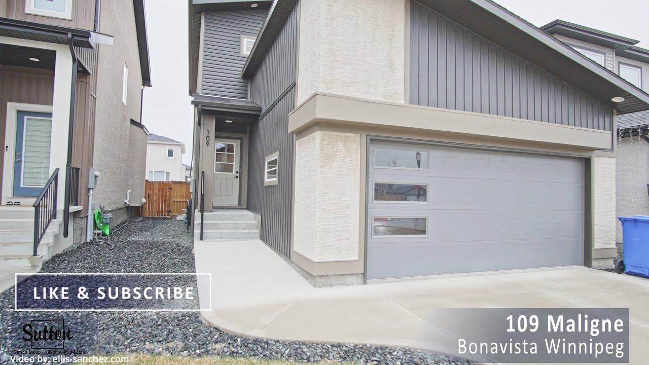 House for sale at 109 Maligne Way in Bonavista Winnipeg YouTube