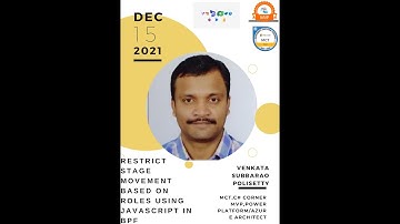 Back to Basics # 33 Restrict Stage Movement Based on Roles using JavaScript in BPF [తెలుగు] [Telugu]