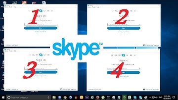How to create multiple Skype accounts at the same time in one computer