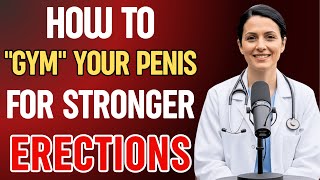 Time to Take Your Penis to the Gym | BEST Exercise to STOP Erectile Dysfunction in Older Men