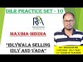 DILR PRACTICE SET 10 | Idlywala Selling Idlis and Vadas | Must-Solve LRDI for MBA &amp; Govt Exams