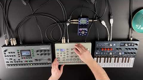 #COFFEEBEATS = Elektron Octatrack MK2 + Model Cycles + Microfreak + MS-100BT