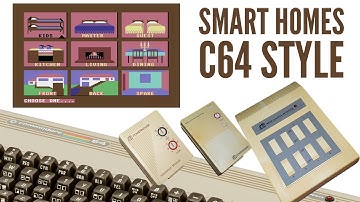 Smart Homes Commodore 64 Style (1980s Home Automation)