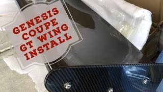 Episode 8 Hyundai Genesis Coupe GT Wing Install