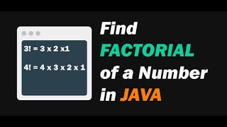 Java program to find Factorial of a Number || #Get It With SK...