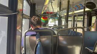 Santa Cruz Metro Flyer C40-LFR # 5566 (Ex. Orange County Transit Authority # 5566) Part 2