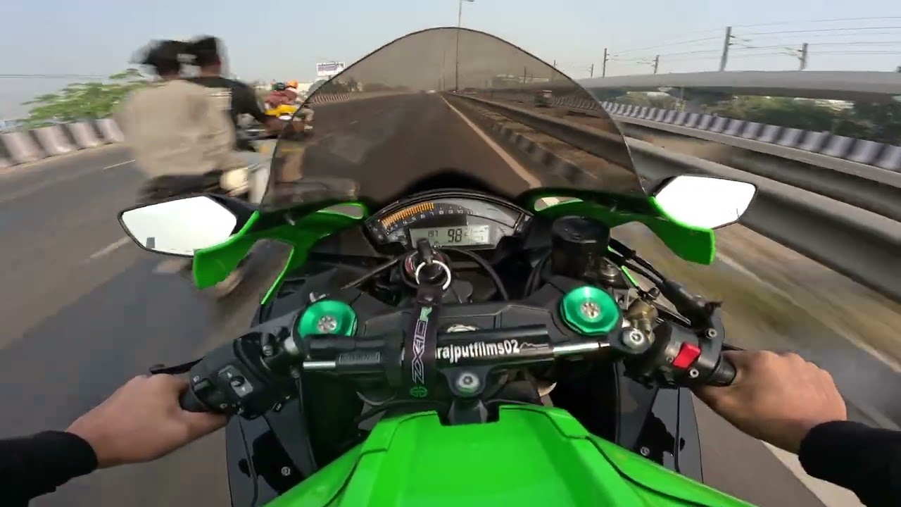 Kawasaki ZX10R Quick Ride • Helmet-Mounted GoPro POV | Pure Sound, Pure Speed!