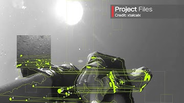 XTALCALX TOUCHDESIGNER PROJECT FILE XTAL-PF-015 TRAIL FX