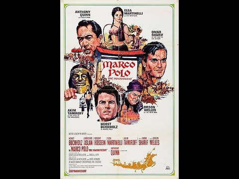 La Fabuleuse Aventure De Marco Polo (1965) Anthony Quinn, Robert Hossein, Bruno Cremer, Omar Sharif