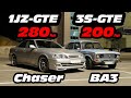 РЕВАНШ. Toyota Chaser (100) 1JZ-GTE vs ВАЗ 2106 3s-gte vs BMW X5 3.0d