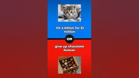 Would You Rather Questions #quiz #tiktok #wouldyourather #thisorthat #choose #challenge