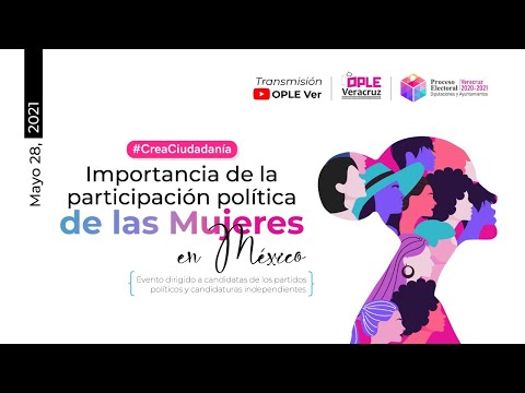 Foro: Importancia de la participación política de las mujeres en México