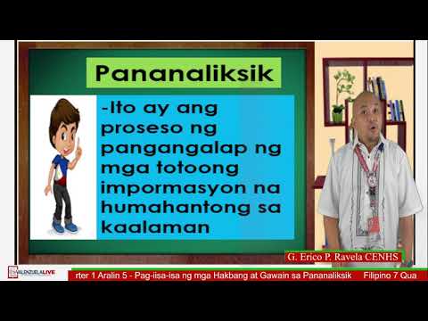 GRADE 7 FILIPINO